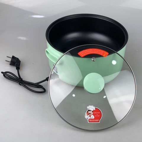 Nồi Lẩu Điện Đa Năng 5L Hayasa HA-691 - 1300W Tiết Kiệm Điện, Chế Biến Món Ngon Dễ Dàng, Chống Dính, Tốt Cho Gia Đình