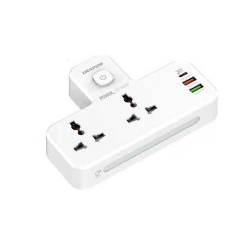Ổ Điện Thông Minh Drapow SK22 - Sạc Nhanh USB-C 20W PD, Thiết Kế Nhỏ Gọn, Độ Bền Cao, Hỗ Trợ Sạc Nhiều Thiết Bị Đồng Thời