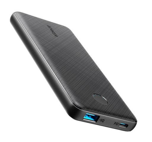 Pin sạc dự phòng Anker A1244 10000mAh - Sạc nhanh Power Delivery, thiết kế tinh tế, chống va đập, hỗ trợ 2 thiết bị cùng lúc.
