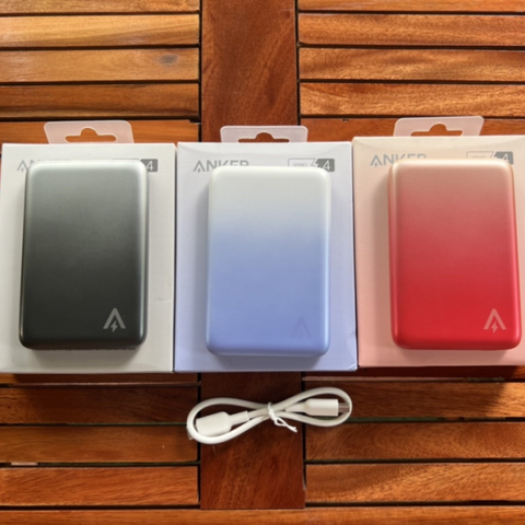 Pin Sạc Dự Phòng Anker Magsafe 5000mAh Không Dây - Sạc Nhanh Dành Cho iPhone 8-13, Thiết Kế Gọn Nhẹ, Màu Sắc Trẻ Trung