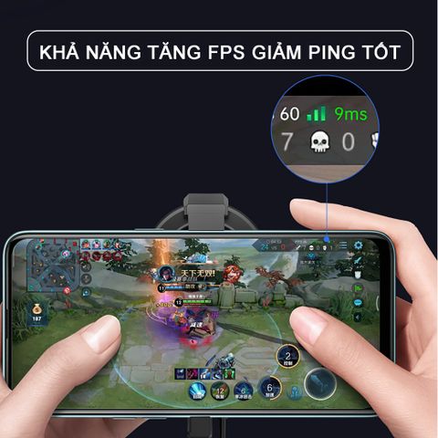 Quạt Tản Nhiệt Điện Thoại SIDOTECH FL06 - Quạt Gaming Làm Mát Nhanh, Thiết Kế Mini Tiện Lợi, Phụ Kiện Chơi Game Chất Lượng
