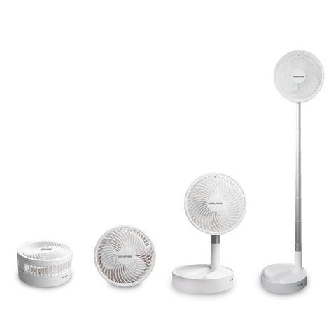 Quạt Tích Điện Mini Drapow DF02 - Thiết Kế Gọn Nhẹ, Pin 7500mAh, 3 Chế Độ Gió, Phù Hợp Văn Phòng, Du Lịch, Cắm Trại