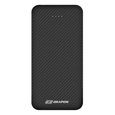 Sạc Dự Phòng 10.000mAh Drapow DP14 - Thiết Kế Nhỏ Gọn, 2 Cổng USB, Chất Lượng Cao Cho Thiết Bị Di Động