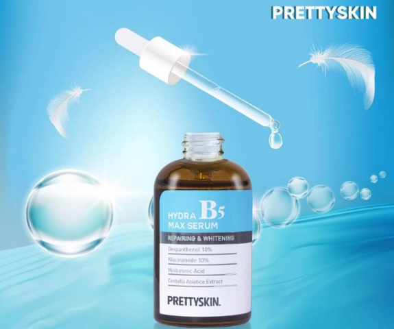 Serum B5 Pretty Skin 50ml - Hỗ Trợ Phục Hồi & Dưỡng Trắng Da Hiệu Quả Với 10% B5 & Niacinamide