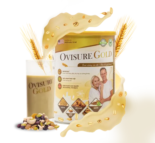 Sữa hạt cao cấp Ovisure Gold hỗ trợ sức khỏe xương khớp