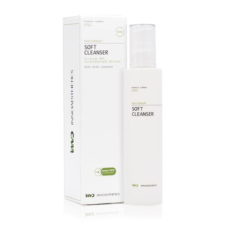 Sữa Rửa Mặt Innoaesthetics Inno - Derma Soft Cleanser 200ml, Làm Sạch Sâu, Dưỡng Ẩm Cho Da Nhạy Cảm, Phù Hợp Mọi Loại Da