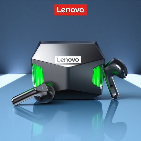 Tai nghe Bluetooth Lenovo GM5 Không Dây - Giảm Tiếng Ồn, Độ Trễ Thấp 60ms, Chống Nước IPX45, Tối Ưu Cho Game Thủ