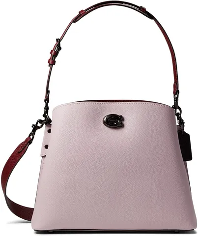 Túi xách nữ Coach Color-Block Leather Willow Shoulder Bag