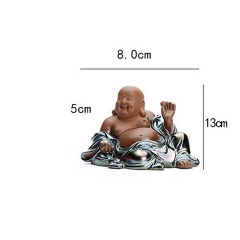 Tượng Phật Di Lặc Ngồi An Nhiên Gốm Sứ Thủ Công - Vật Phẩm Phong Thủy Tốt Lành, Biểu Tượng May Mắn và Thịnh Vượng