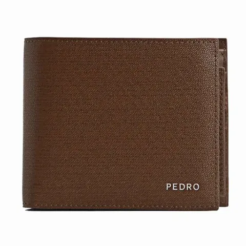 Ví Pedro Full Grain Leather Wallet With Insert Dark Brown PM4-15940213
