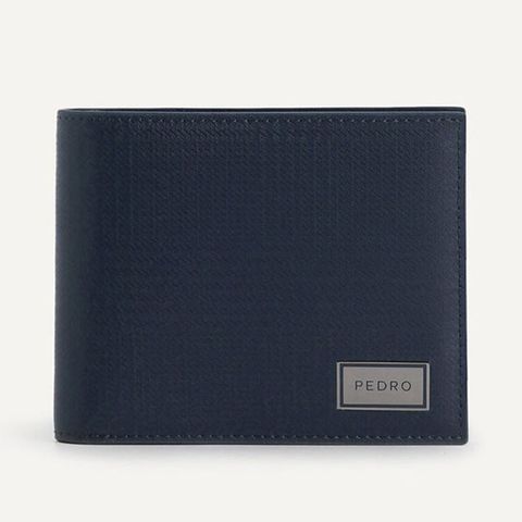Ví Pedro Leather Bi-Fold Wallet with Flip Navy PM4-15940212