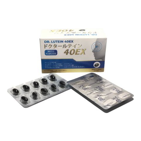 Viên uống bổ mắt Dr Lutein 40EX Nhật Bản - Hỗ trợ thị lực, cải thiện mắt mờ, mỏi - Hộp 60 viên bổ sung vitamin tự nhiên