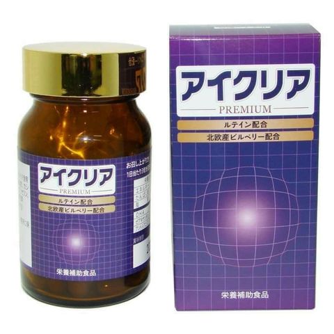Viên uống bổ mắt Eyes Clear Premium - Hỗ trợ thị lực, phòng ngừa vấn đề mắt, Lutein, DHA, 90 viên - Sản phẩm chất lượng cao