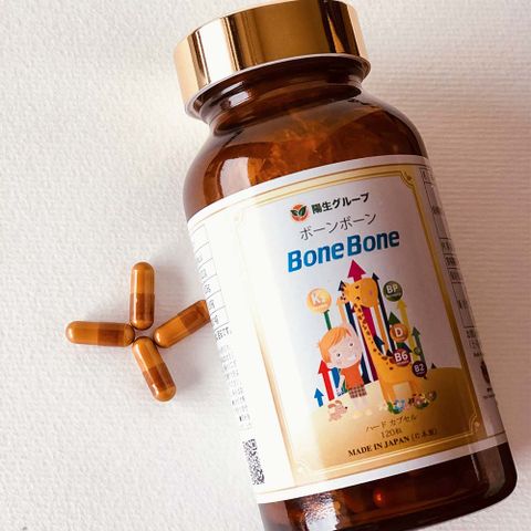 Viên uống hỗ trợ tăng chiều cao Bone Bone - Bổ sung Canxi San Hô & Bone Peptide cho xương chắc khỏe, Phát triển chiều cao tự nhiên cho tuổi từ 10-30