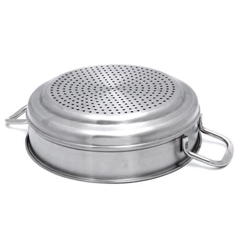 Xửng Hấp Inox 2 Quai Fivestar Không Nắp Size 32cm - Dụng Cụ Nhà Bếp Chống Gỉ Sét, Dễ Vệ Sinh, Phong Cách Châu Âu