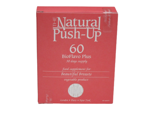 Viên Uống Hỗ Trợ Cải Thiện Vòng 1 Natural Push-Up - Phát Triển Ngực Tự Nhiên, Săn Chắc, Lọ 60 Viên