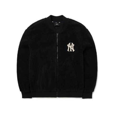 Áo Bomber lông đen MLB New York Yankees 3AFDB3326-50BKS