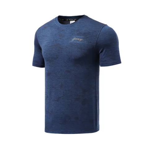 Áo T-Shirt thể thao nam Li-Ning ATSR073-4 màu xanh
