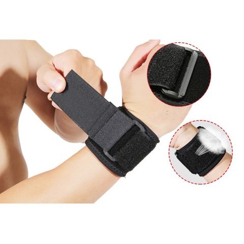 Băng Cuốn Bảo Vệ Cổ Tay Thể Thao Bendu PK5102 - Sản Phẩm Hỗ Trợ Tập Gym, Tennis, Cầu Lông, Đen Chắc Chắn và Tiện Dụng