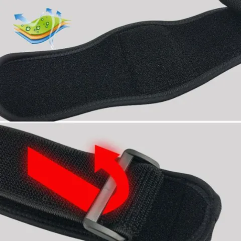 Băng Cuốn Thể Thao Bendu PK5201 - Bảo Vệ Khuỷu Tay, Chống Sốc EVA, Hỗ Trợ Gym, Tennis, Bóng Rổ - Freesize Đen