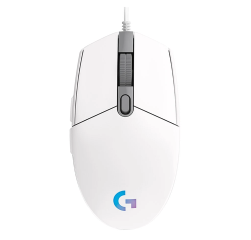 Chuột Gaming Có Dây Logitech G102 Gen 2 Lightsync - 6 Nút Bấm, LED RGB 16.8 Triệu Màu, Độ Nhạy 200-8000 DPI, Thiết Kế Đối Xứng