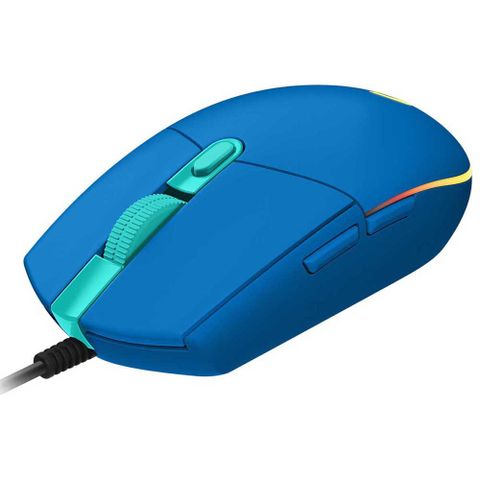 Chuột Gaming Có Dây Logitech G203 Lightsync RGB - Cảm Biến Tùy Chỉnh 200-8000dpi, 16.8 Triệu Màu Sắc, Thiết Kế Tiện Dụng