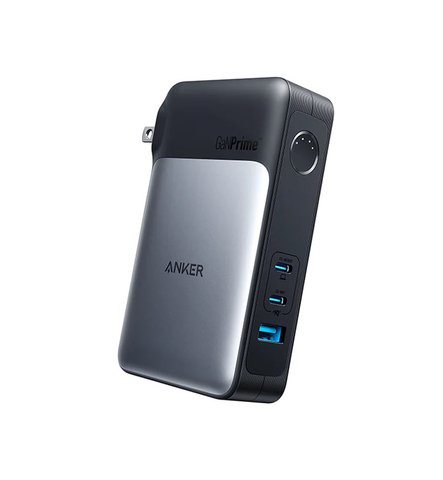 Củ Sạc Nhanh 10000mAh Anker 733 GaNPrime - Sạc Dự Phòng 3 Cổng USB, Thiết Kế Gọn Nhẹ, Đa Năng, An Toàn, Tiện Lợi