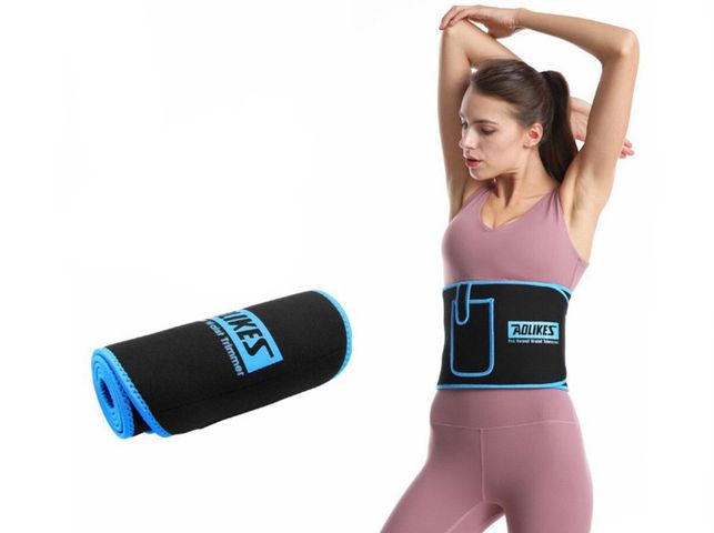 Đai Nịt Quấn Bụng Aolikes - Hỗ Trợ Định Hình Vòng Eo, Giảm Mỡ - Chất Liệu Cao Cấp, Có Túi Đựng Điện Thoại, Dành Cho Nam Nữ