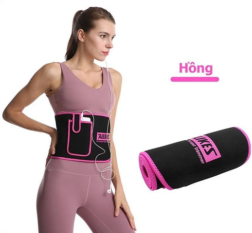 Đai Nịt Quấn Bụng Aolikes - Hỗ Trợ Định Hình Vòng Eo, Giảm Mỡ - Chất Liệu Cao Cấp, Có Túi Đựng Điện Thoại, Dành Cho Nam Nữ