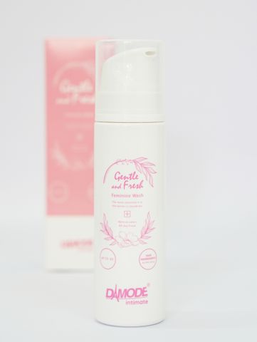 Dung dịch vệ sinh phụ nữ Damode Gentle and Fresh 135ml - Hỗ trợ làm sạch, se khít và cân bằng pH, an toàn và hiệu quả cho phụ nữ