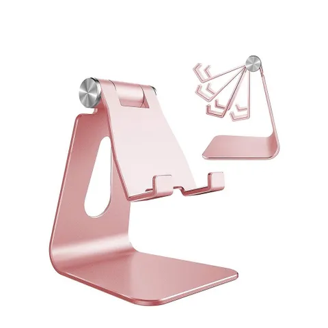 Giá Đỡ Điện Thoại & iPad Để Bàn Tamayoko Z4 - Hợp Kim Nhôm Bền Bỉ Với Đệm Silicon, Tương Thích Nhiều Thiết Bị Thông Minh