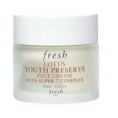 Kem Dưỡng Trẻ Hóa Da Fresh Lotus Youth Preserve Face Cream 50ml - Hỗ Trợ Cấp Ẩm, Giảm Dấu Hiệu Lão Hóa, Chiết Xuất Tự Nhiên