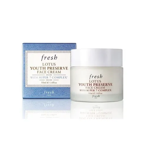 Kem Dưỡng Trẻ Hóa Da Fresh Lotus Youth Preserve Face Cream 50ml - Hỗ Trợ Cấp Ẩm, Giảm Dấu Hiệu Lão Hóa, Chiết Xuất Tự Nhiên