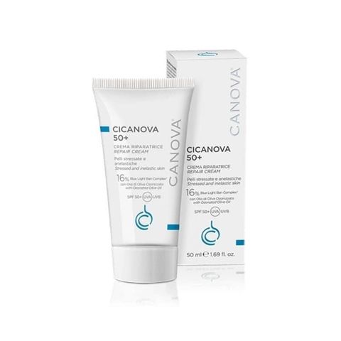 Kem Hỗ Trợ Phục Hồi Da Canova Cicanova 50+ Repair Cream - Chống Nắng SPF 50+ và Dưỡng Ẩm cho Da Tổn Thương