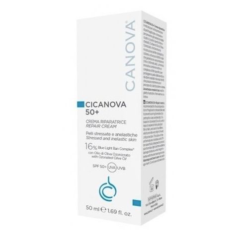 Kem Hỗ Trợ Phục Hồi Da Canova Cicanova 50+ Repair Cream - Chống Nắng SPF 50+ và Dưỡng Ẩm cho Da Tổn Thương