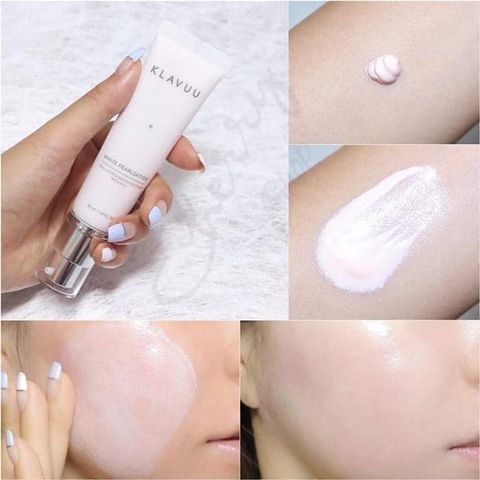 Kem Lót Ngọc Trai Klavuu White Pearlsation Cream SPF30 PA++ - 5 Trong 1 Dưỡng Ẩm, Lót Nền, Kem Chống Nắng, Hiệu Ứng Căng Bóng Da