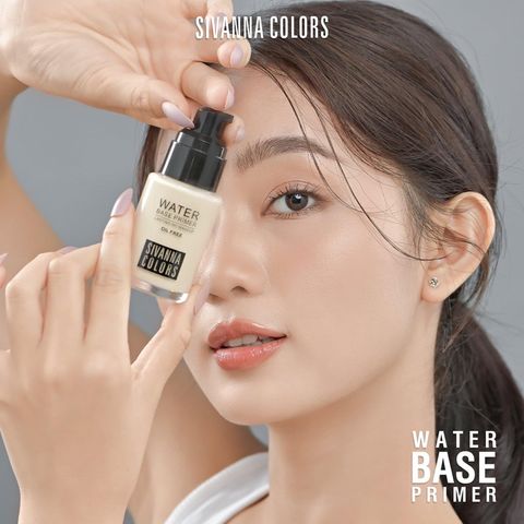 Kem Nền Kiềm Dầu Sivanna Water Base Primer HF559 - Trang Điểm Khô Thoáng, Khả Năng Che Phủ Tốt, SPF35++ Cho Da Sáng Mịn