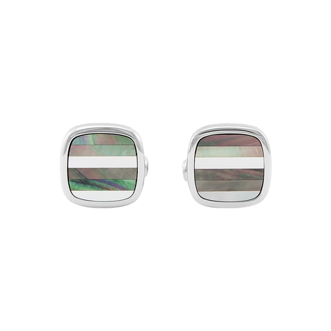 Khuy măng sét Montblanc Contemporary Striped Mother of Pearl Cufflinks 109512