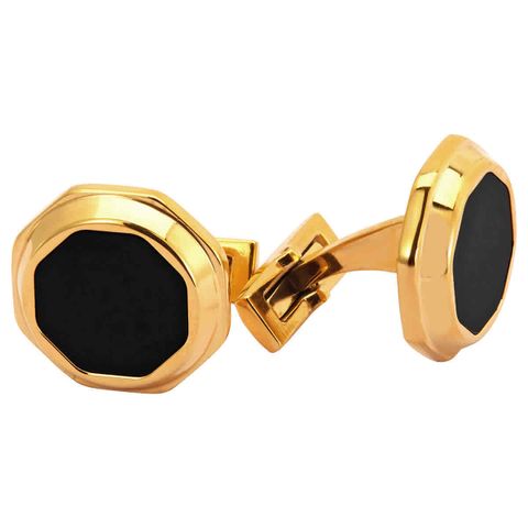Khuy măng sét Picasso And Co 18kt Yellow Gold Plated Cufflinks
