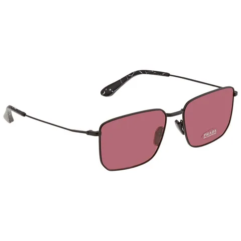 Kính mát Prada Red Rectangular Men's Sunglasses PR 52YS 1BO06O 56