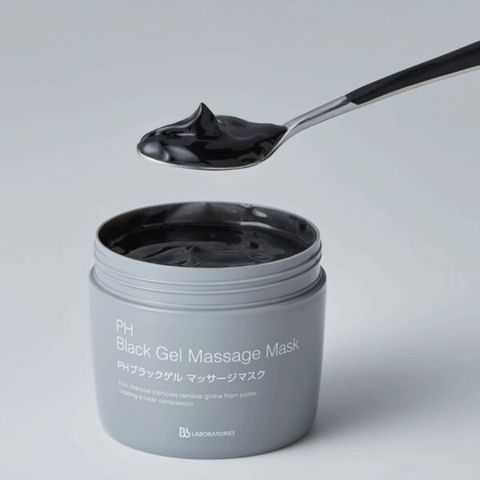 Mặt Nạ BB Laboratories PH Black Gel Massage Mask - Giúp Sạch Da, Ngăn Mụn, Làm Sáng Da Với Than Hoạt Tính 290g