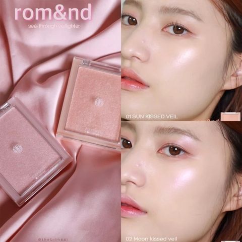 Phấn Bắt Sáng Romand See Through Veillighter 5.5g - Hiệu Ứng Tỏa Sáng Tự Nhiên, Kết Cấu Nhũ Mịn Mượt, Trang Điểm Thanh Lịch