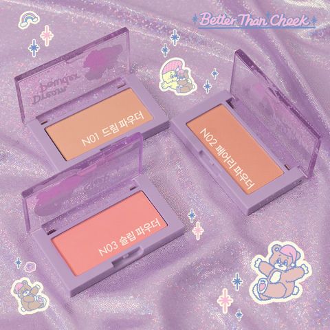 Phấn Má Hồng Romand Better Than Cheek - Phiên Bản Giới Hạn Romand x Neonmoon, Hạt Mịn, Tự Nhiên, Rạng Rỡ 3 Tông Màu