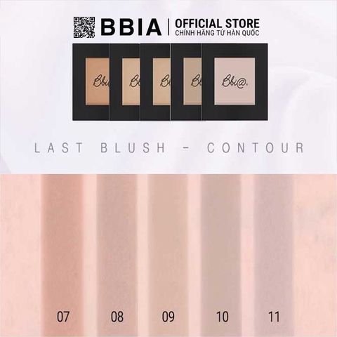 Phấn Tạo Khối Bbia Last Blush Contour Line 2.5g - Phấn Trang Điểm Đa Năng Cho Cô Gái Học Sinh, Sinh Viên, Makeup Nhẹ Nhàng Hằng Ngày