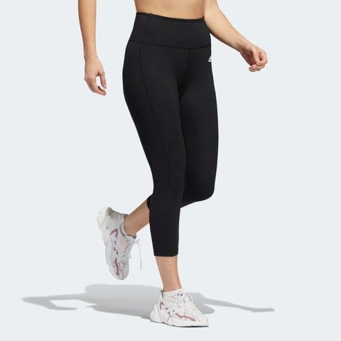 Quần Bó Tập Luyện Adidas 3/4 Circuit H64200 Cho Nữ - Cạp Cao, Chất Liệu AEROREADY Thoáng Khí, Thời Trang Gym Nữ