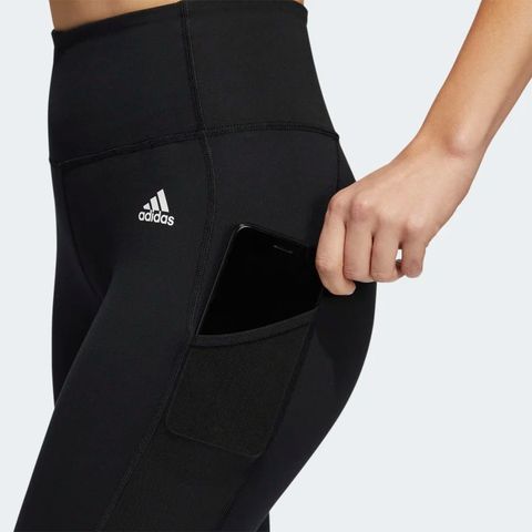 Quần Bó Tập Luyện Adidas 3/4 Circuit H64200 Cho Nữ - Cạp Cao, Chất Liệu AEROREADY Thoáng Khí, Thời Trang Gym Nữ