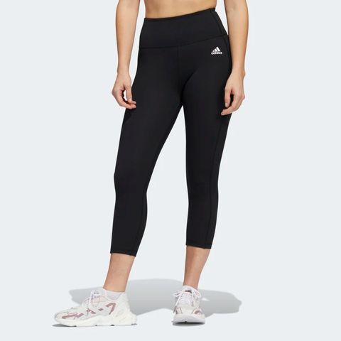 Quần Bó Tập Luyện Adidas 3/4 Circuit H64200 Cho Nữ - Cạp Cao, Chất Liệu AEROREADY Thoáng Khí, Thời Trang Gym Nữ