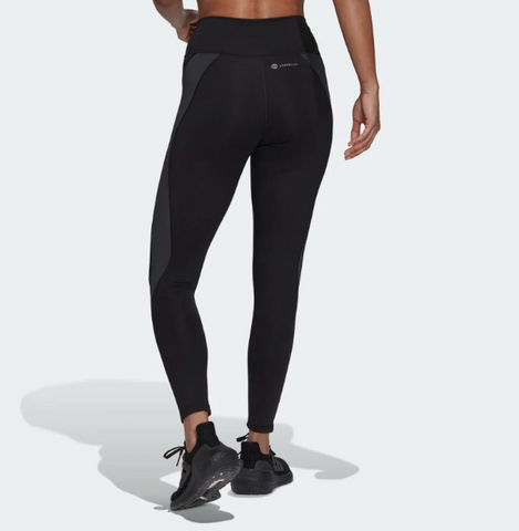 Quần Bó Thể Thao Nữ Adidas Hiit Colourblock 7/8 Tights - Dáng Cạp Cao, Vải Co Giãn Mềm Mịn, Thể Thao, Tập Gym, Yoga