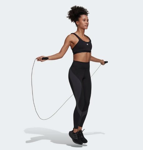 Quần Bó Thể Thao Nữ Adidas Hiit Colourblock 7/8 Tights - Dáng Cạp Cao, Vải Co Giãn Mềm Mịn, Thể Thao, Tập Gym, Yoga