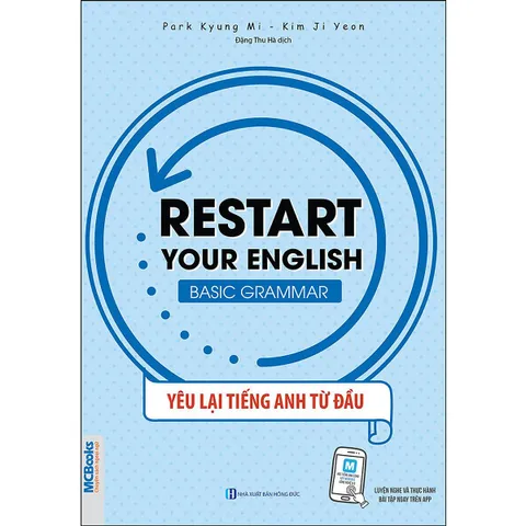 Sách Restart Your English Basic Grammar - Yêu Lại Tiếng Anh Từ Đầu